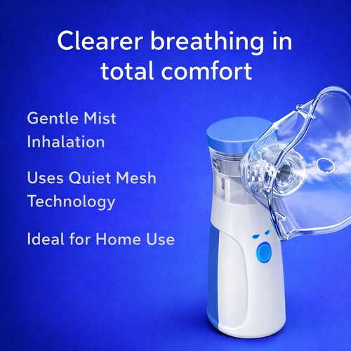 Portable Ultrasonic Mesh Nebulizer for Kids & Adults